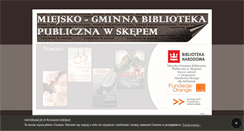 Desktop Screenshot of biblioteka.skepe.pl
