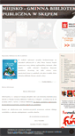 Mobile Screenshot of biblioteka.skepe.pl